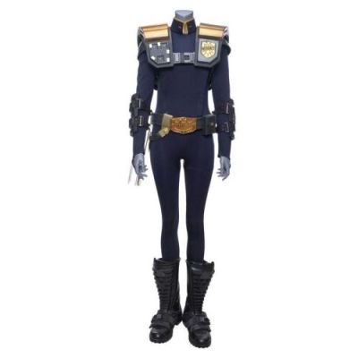 Judge Dredd (1995) | Judge Barbara Hershey’s (Diane Lane) Judge Ensemble with Light-Up Communicator Armguard | Propstore