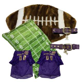 The Underdoggs Killar & Skillar Dog Collars, Dog Jersey & Dog Bed Set | VIP Fan Auctions
