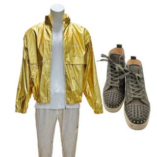 Lot #184: The Underdoggs Jaycen Snoop Dogg Screen Worn Jacket, Shirt, Pants & Sneakers Ch 11 Sc 63-68