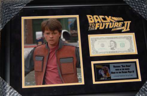 Back to the Future II Framed Limited Edition Biff Bill | Piece of the Past