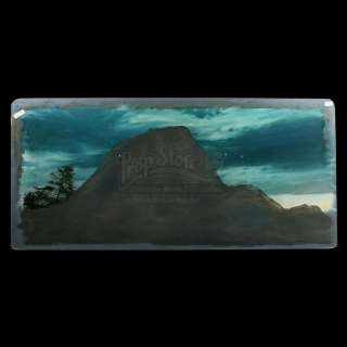 CLOSE ENCOUNTERS OF THE THIRD KIND (1977) - Lot 121 - Matthew Yuricich Matte Painting - Sky Behind Devil‘s Tower