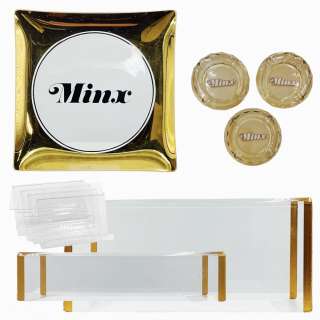 Minx Screen Used Stand Set, 4 Stands, 3 Ash Trays W/ Box & Display Bowl Ep 203 | VIP Fan Auctions