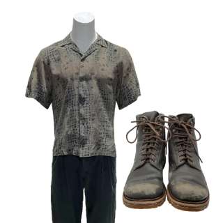 Road House Dalton Screen Worn Shirt, Pants & Lace-Up Boots Ch 5 & 14a Sc Multiple | VIP Fan Auctions
