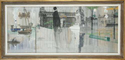 John DeCuir - Original set design believed to the from the production Circus World (1964). Gouache,… | Ewbank’s