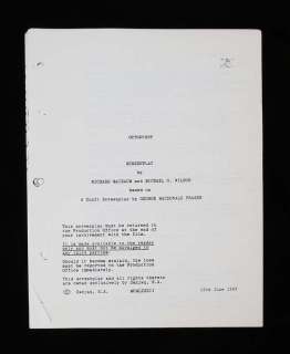 James Bond Octopussy - Script from 1982, later printed. | Ewbank’s