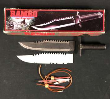 Lot 306 - Hot Shots! Part Deux (1993) - Charlie Sheen Rambo Knife Set