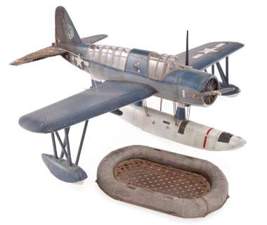 Lot 890 - WWII AIRPLANE FROM PEARL HARBOR, INCLUDES LIFE RAFT.
