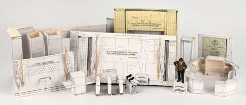 Lot 4221 - Spy Game (2002) Production design Set Model maquette from Spy Game starring Robert Redford and…