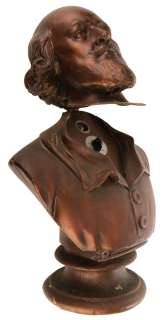 Lot 63 - Adam West ‘Bruce Wayne‘ Shakespeare bust with hidden switch to open the Batcave entrance from Batman