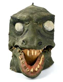 Star Trek ’Gorn’ Alien Mask, Like Seen in Star Trek: The Original Series (1967). With Green Spikes,… | Ewbank’s