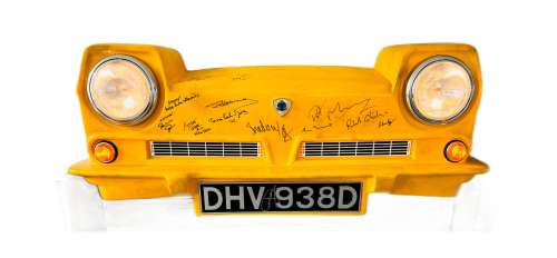 ONLY FOOLS & HORSES - TROTTER VAN FRONT END - SIGNED BY DAVID JASON + CAST | Auctioneum Ltd