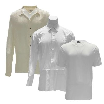 Blink Twice Slater Screen Worn Button-Up Shirt Set & Shirt Ch 1, 3-5 Sc 2-123 | VIP Fan Auctions
