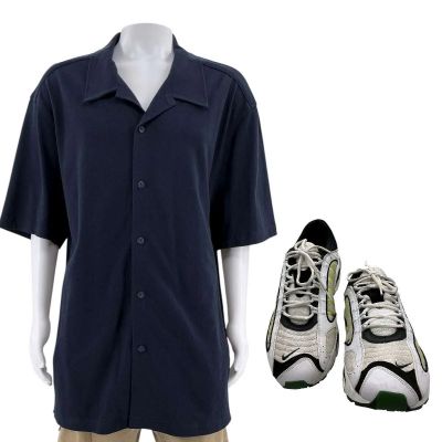 The Smashing Machine Mark Kerr (Dwayne Johnson) Screen Worn Shirt, Shorts & Sneakers Ch 3 Sc 6-8 | VIP Fan Auctions