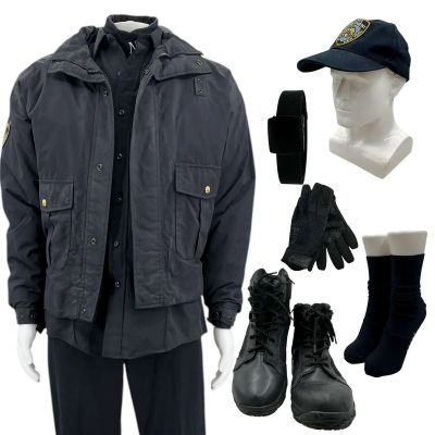Lot 216: Play Dirty Parker Screen Worn Police Uniform Ch 9 Sc 139 – 141 | VIP Fan Auctions