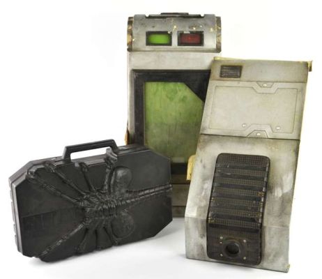 Lot 5160 - Judge Dredd (1995) Screen Used Aspen Penal Colony Ricos Prison Cell - Door Entry Hand Scanner.…