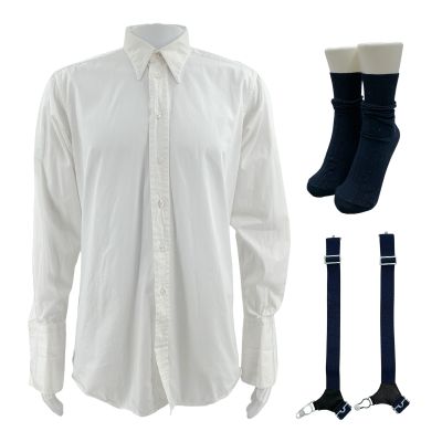 Hedda Professor John Henry James Screen Worn Shirt, Socks & Sock Suspenders Ch 2 Sc Multiple | VIP Fan Auctions