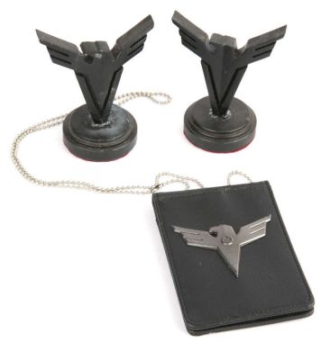 Lot 5116 - Pennyworth (2019-2022). Production made props from the American TV Series. Including a flip out…