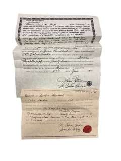 Django Broomhilda (Kerri Washington) Freedom Papers Movie Props | Premiere Props