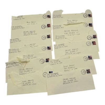 Lot 24: Is God Is Racine Production Used 12 Piece Letter Set | VIP Fan Auctions