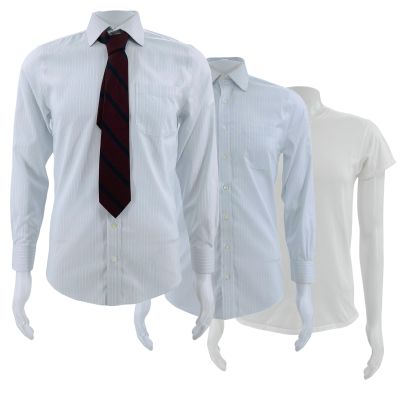 Poker Face Season 2 Luca Clark (Simon Helberg) Screen Worn (2) Button-Up Shirts, T-Shirt & Tie Ch 2 Ep 203 | VIP Fan Auctions