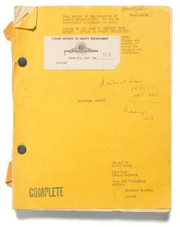 Elizabeth Taylor Raintree County script | Bonhams