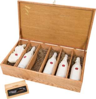 Succession (HBO® Original, 2018-2023) Matthew Macfadyen "Tom Wambsgans" Wood Wine Box and Corkscrew from Season 3, Epi...