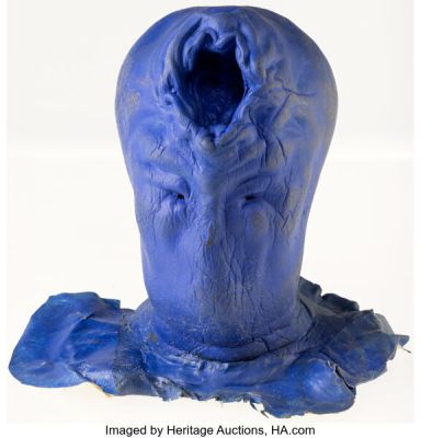 Star Trek: The Next Generation (Paramount TV, 1987-1994), Devidian Headpiece and Alien Skull. | Heritage