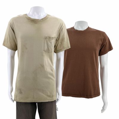 Lot 19: Tony Sal Production Worn (2) Shirts & Jeans | VIP Fan Auctions