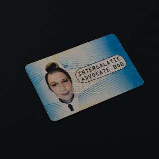 Lot 209 - Jupiter Ascending – Intergalactic Advocate Bob’s Business Card – A361