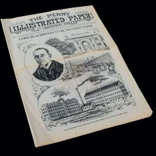 Lot 321 - Sherlock Holmes – “The Penny Illustrated Paper” Newspaper – A417