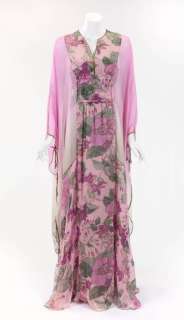 ELIZABETH TAYLOR THEA PORTER FLORAL CAFTAN | Julien’s