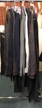 "Superheroes Show" #3 Hero & Stunt RIP wardrobe - includes shirts/ pants/ jackets (approx. 18 pcs) | Direct Liquidation