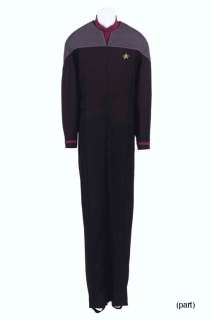 Star Trek - Lot 83 - THE ENTERPRISE-E BRIDGE COLLECTION OF COSTUMES