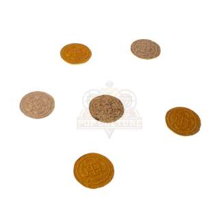 Pirates of the Caribbean: Curse of the Black Pearl - Pirate Coins - 28-2 | Icons of Pop Culture