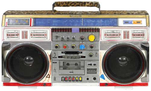 Original Boombox Ghetto Blaster Movie Prop Used in “Breakin” Movie | Gotta Have Rock and Roll