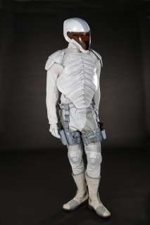 "Peacekeeper" complete uniform with prop handgun from The Hunger Games: Mockingjay - Part 2. | Profiles in History