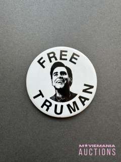 Lot 5 - The Truman Show (1998) - A Prop Campaign Badge