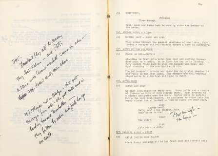 A first draft script for The French Connection | Bonhams