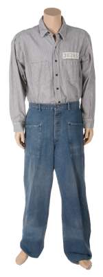 Morgan Freeman "Red" prison uniform from The Shawshank Redemption. | Profiles in History