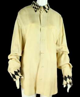 Robin Williams "Toys" Ivory Checkered Shirt W/COA | GWS Auctions