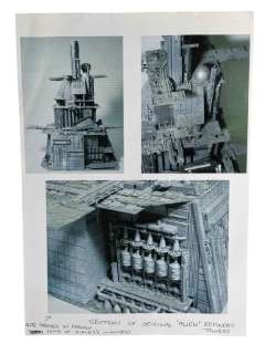 Lot 21 - Alien (1979) - Set of 3 Refinery Towers Photos (Martin Bower)