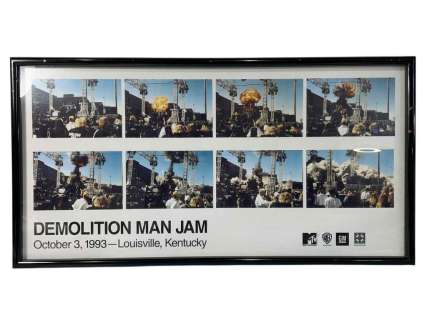 Lot 91 - Demolition Man (1993) - Framed Behind the Scenes Photos