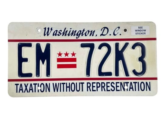 Lot 238 - Homeland (2011–2020) - Carrie (Claire Danes) License Plate