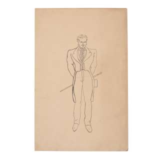 A Clark Gable Preliminary Costume Design for Gone with the Wind | Bonhams