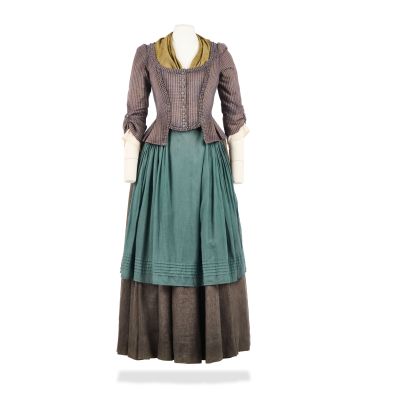 Outlander | Two day costumes, worn by Marsali Season 8, Episode 1, ’Soul of a Rebel’ Qty | Bonhams