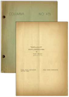 Moe Howard’s Personally Owned Script for The Three Stooges Film ’’Cookoo Cavaliers’’, with Working Title ’’Beauty a la Mud’’ | Nate Sanders