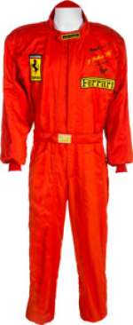 A Racing Suit Signed by Ferrari, 1990.... | Heritage