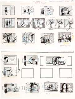 Prince and the New Power Generation "Diamonds and Pearls" Music Video Storyboards (2). | Heritage