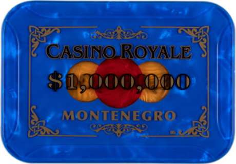$1,000,000 Casino Plaque Prop from Casino Royale (Columbia, 2006). ...