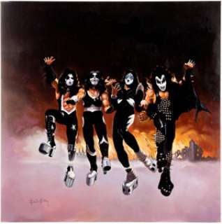 KISS - Ken Kelly "KISS Brown" Original Oil Painting. | Heritage
